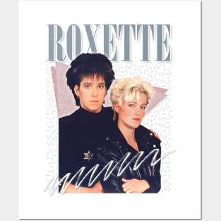 Roxette / 80s Styled Original Fan Design Posters and Art